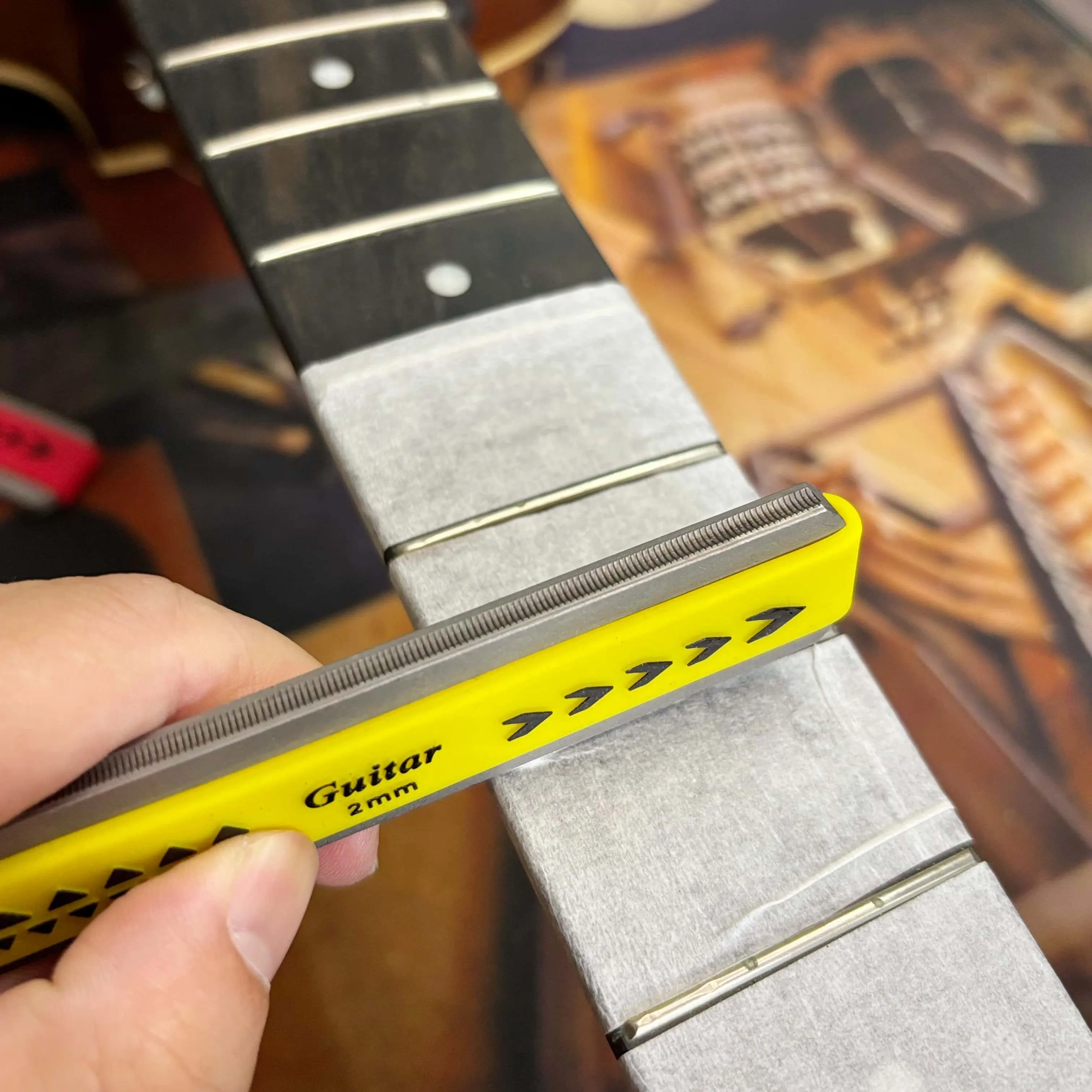 Musical Instrument Types - Guitar Ukulele Strings Instrument Fingerboard Fret