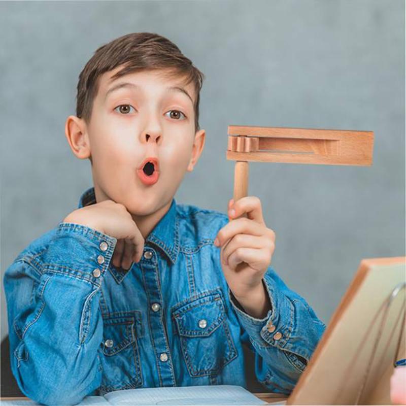 Musical Instrument Family - @*Handheld Wooden Ratchet Noise Maker Kids