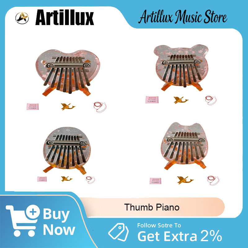 A Musical Instrument With Keys - Artillux Thumb Piano Brand New and