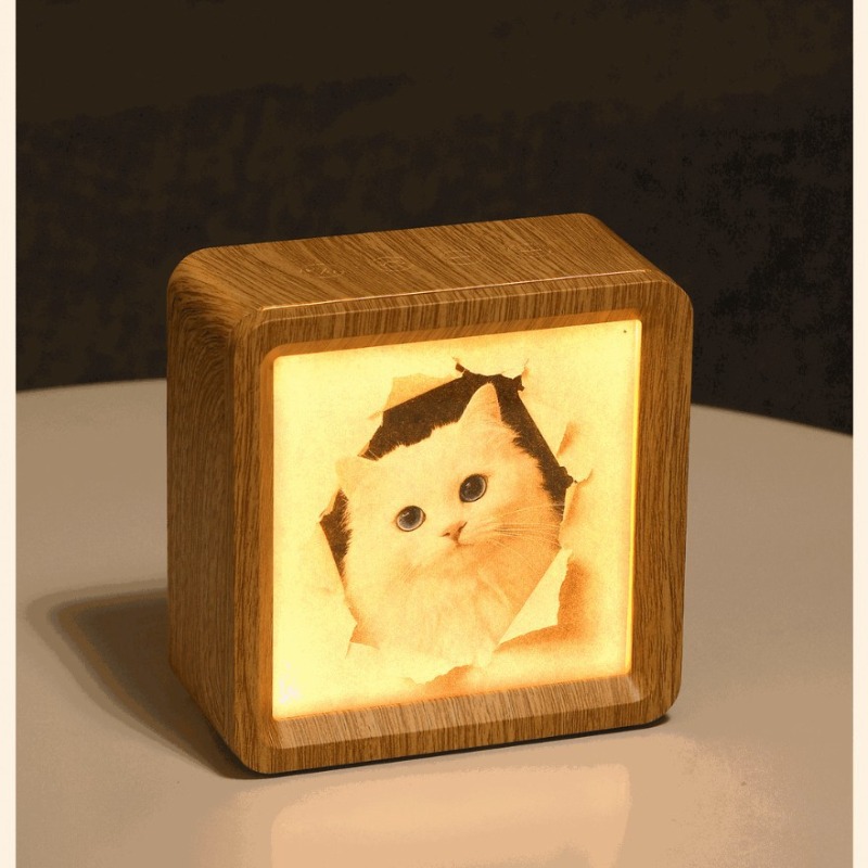 Musical Instrument Videos - Breathing Night Light Bluetooth Speaker White