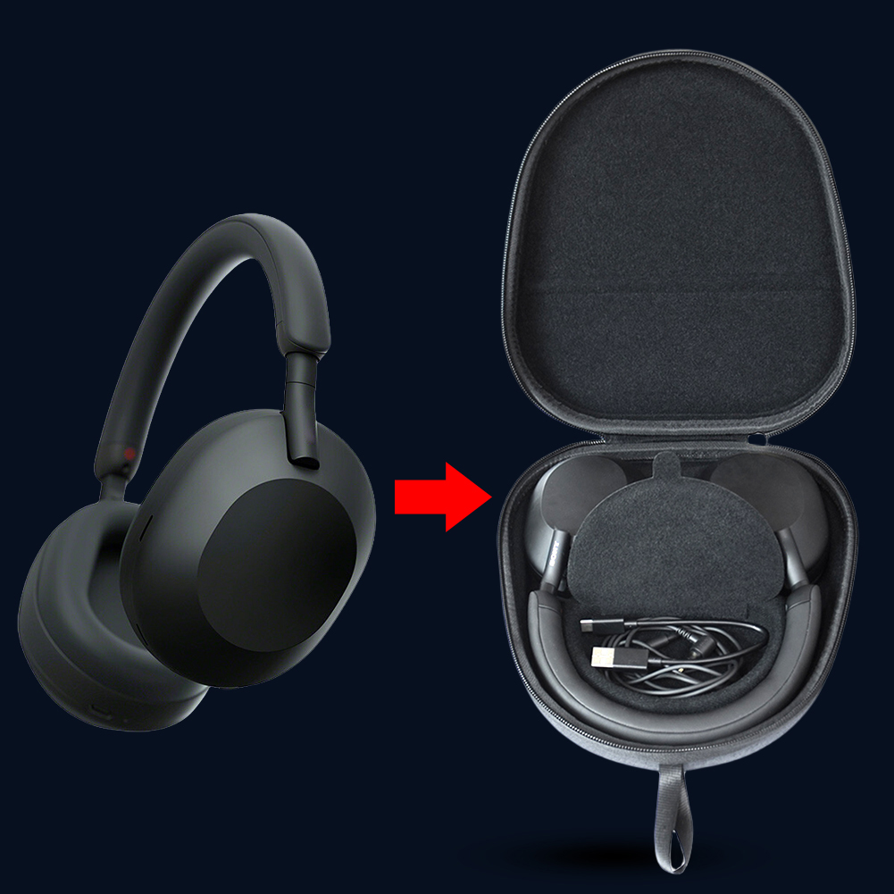 Sony Headphone Wh-1000Xm5 - Hard Travel Case EVA Hard Carrying