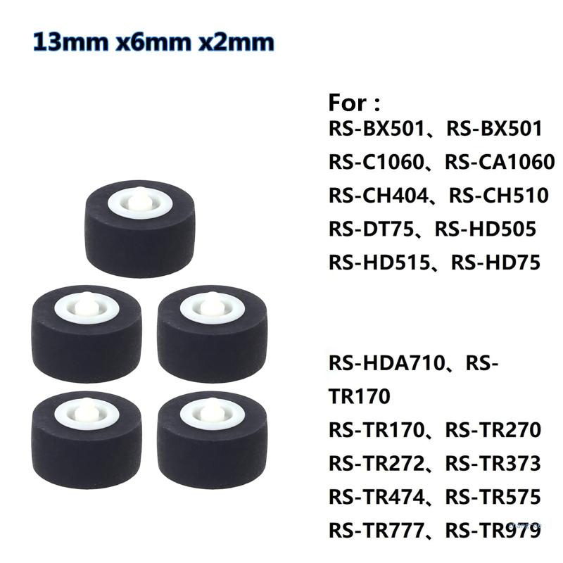 Musical Instrument A Recorder - 5Pcs 13x6x2mm Tape Recorder Belt Pulley