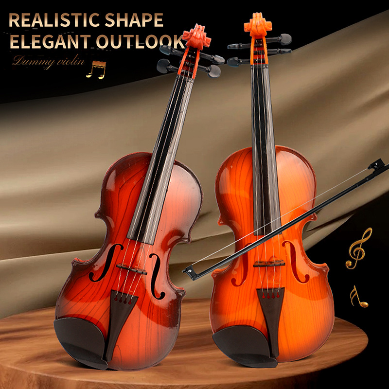 Musical Instrument Drawing - Acoustic Violin Toys Adjustable String Simulation