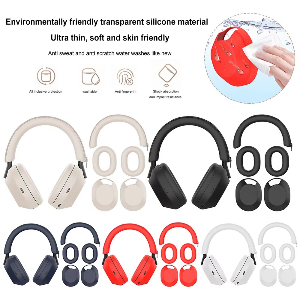 Sony Headphone Wh-1000Xm5 - Headphone Protective Case Headset Headbeam Sleeve