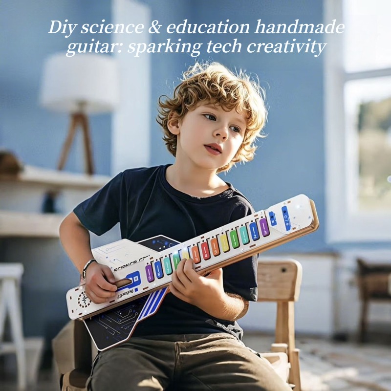 Musical Instrument Diy For Kids - DIY Stringless Electric Guitar Kits Kids