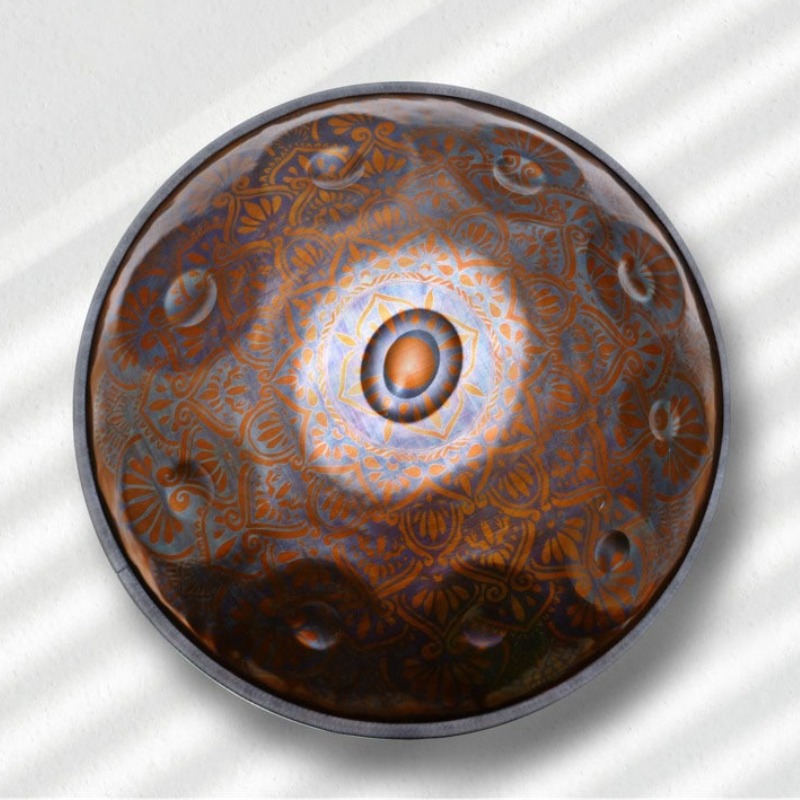 Musical Instrument Types - 9 Tone Meditation HandPan 10 Tones