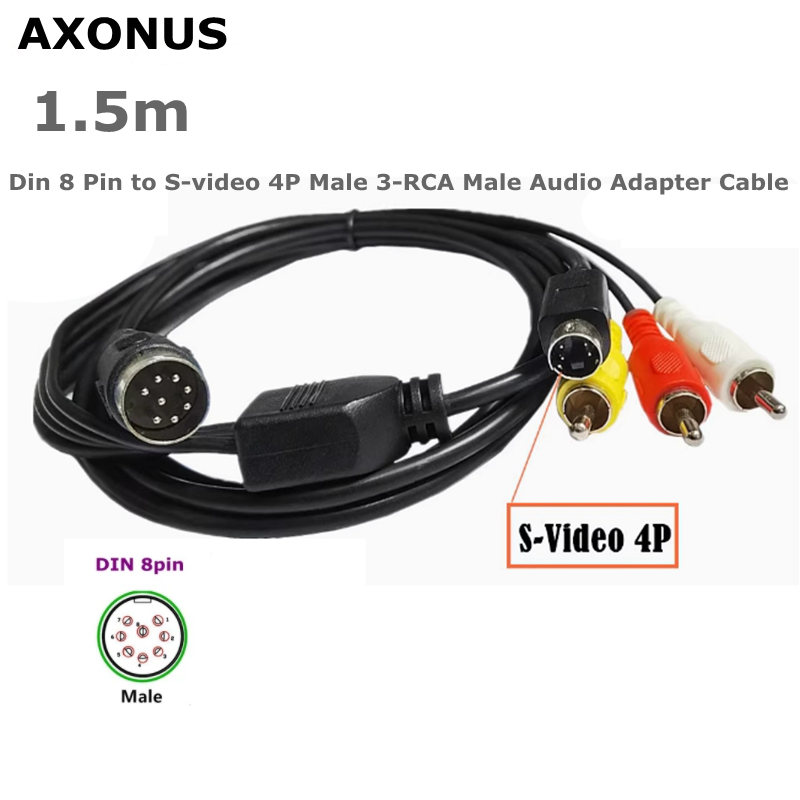 Musical Instrument Videos - Din 8 Pin to S-video 4P