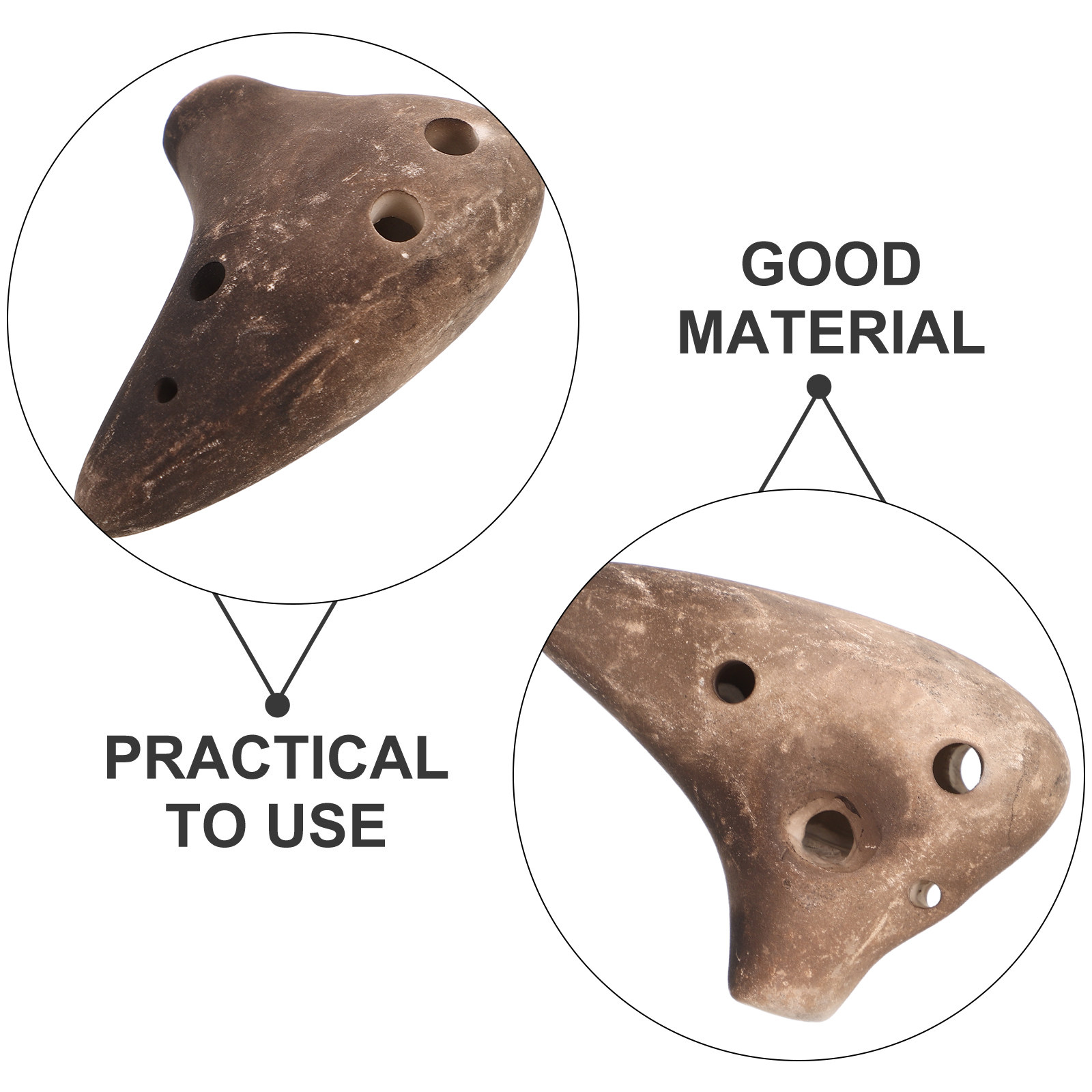 Mini 6 Hole Ocarina Lightweigh - Musical Instrument Family review and price