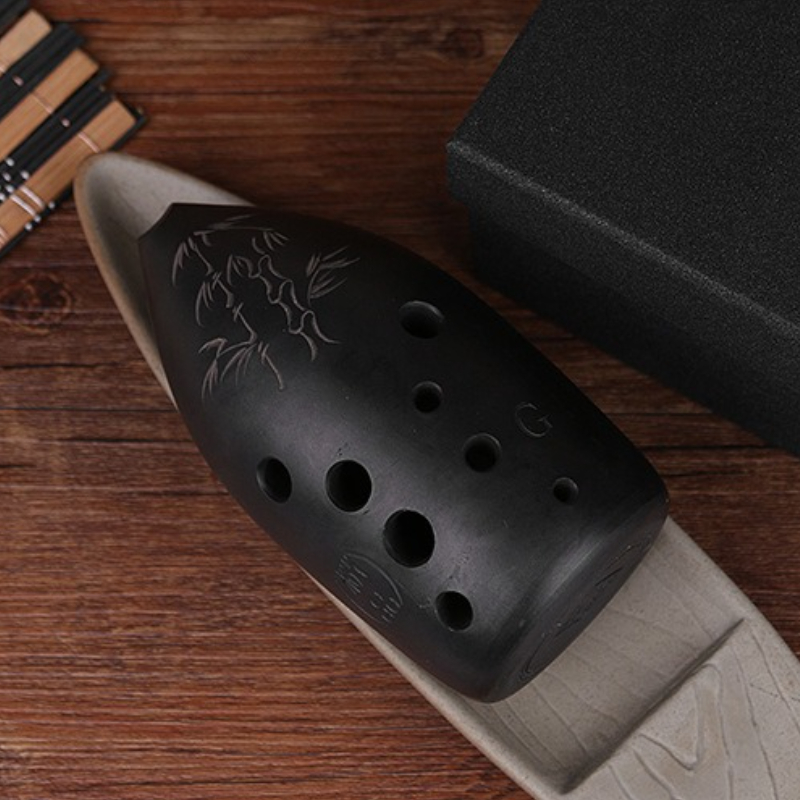 Professional Pottery Xun Black - Musical Instrument Ancient review and price
