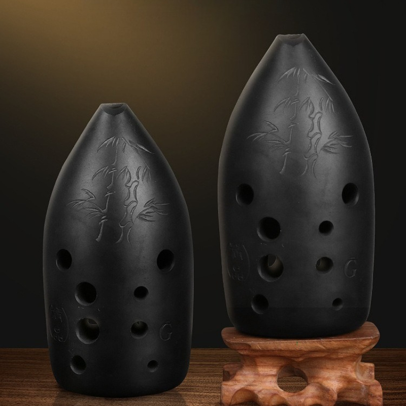 Professional Pottery Xun Black - Musical Instrument Ancient review and price