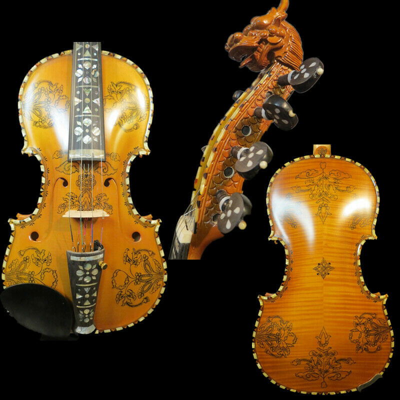 4/4 Hardanger Fiddle Norwegian - Musical Instrument Fiddle review and price