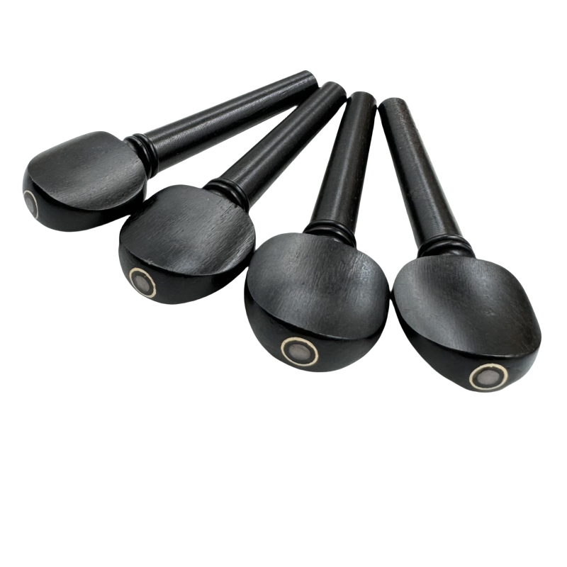 4pcs Ebony Violin Tuning Pegs  - Musical Instrument Fiddle review and price