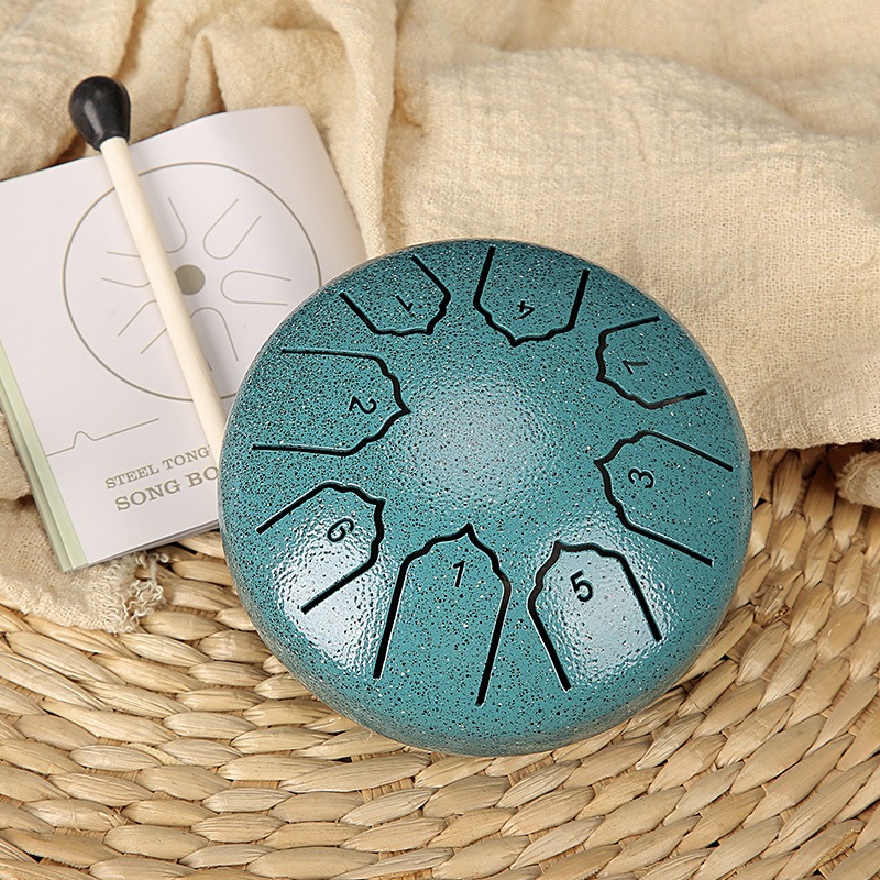 Mini Steel Tongue Drum 4 Inch  - Musical Instrument Family review and price
