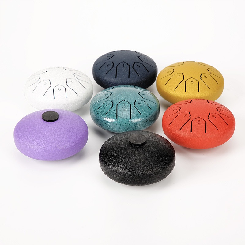 Mini Steel Tongue Drum 4 Inch  - Musical Instrument Family review and price