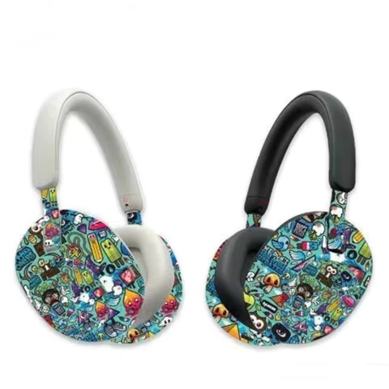 Colorful  Skin Sticker for Son - Sony Headphone Wh-1000Xm5 review and price