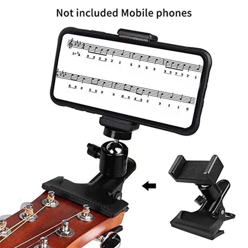 [828 Sale] Guitar Phone Holder - Musical Instrument Videos review and price