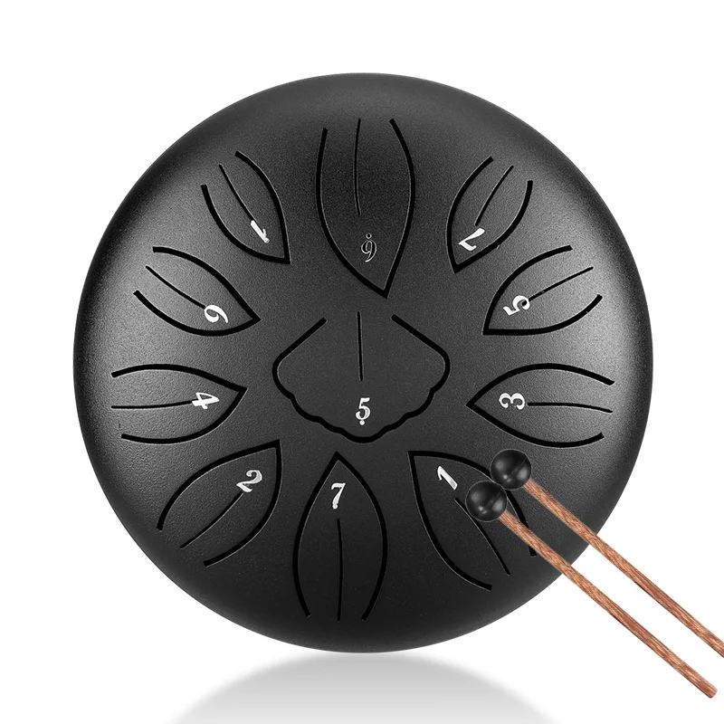 Hluru Steel Tongue Drum 6 Inch - Musical Instrument Handpan review and price