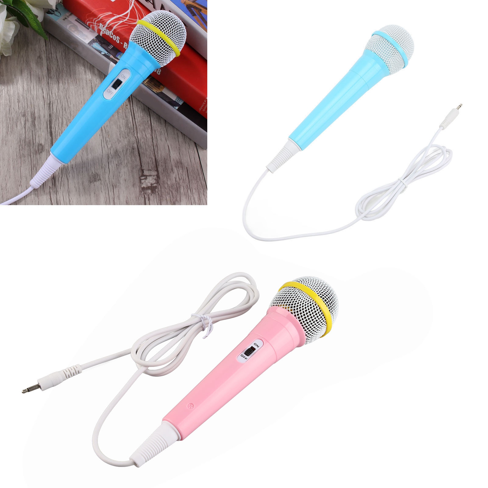 Kids Wired Microphone 3.5mm Pl - Musical Instrument Family review and price