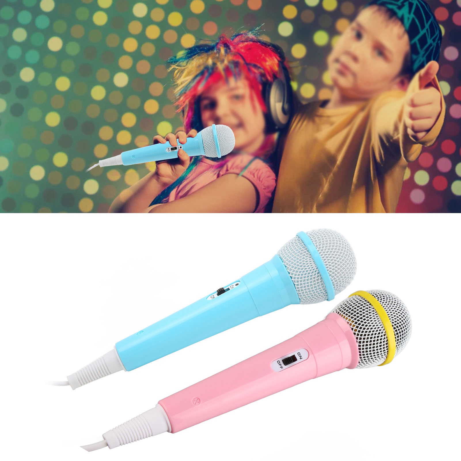 Kids Wired Microphone 3.5mm Pl - Musical Instrument Family review and price
