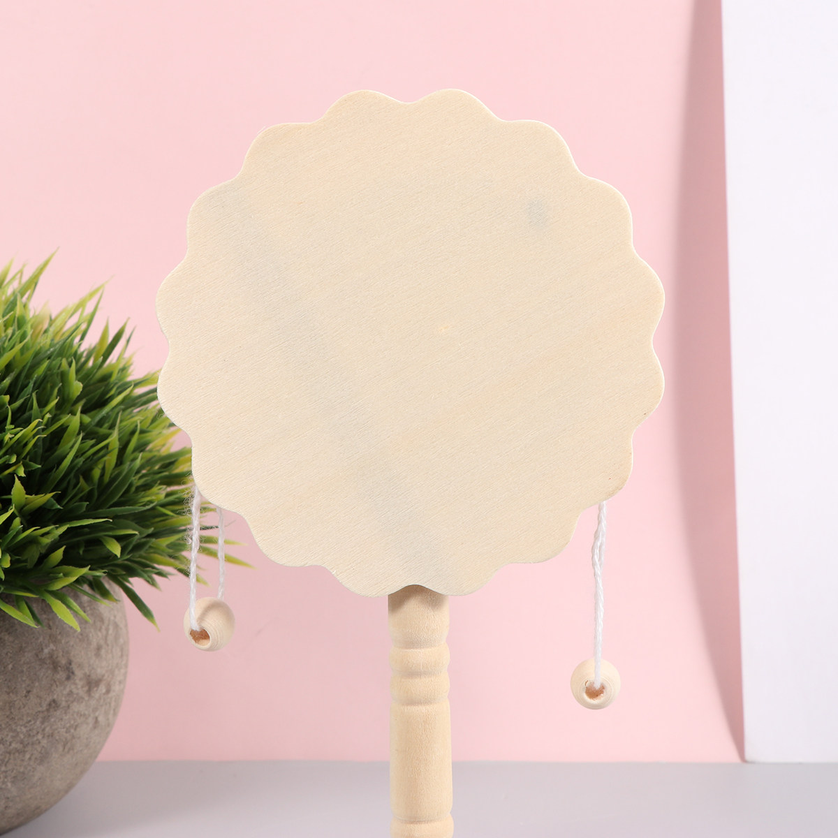 5Pcs A Drum Shaped Rattle Wood - Musical Instrument Diy For Kids review and price