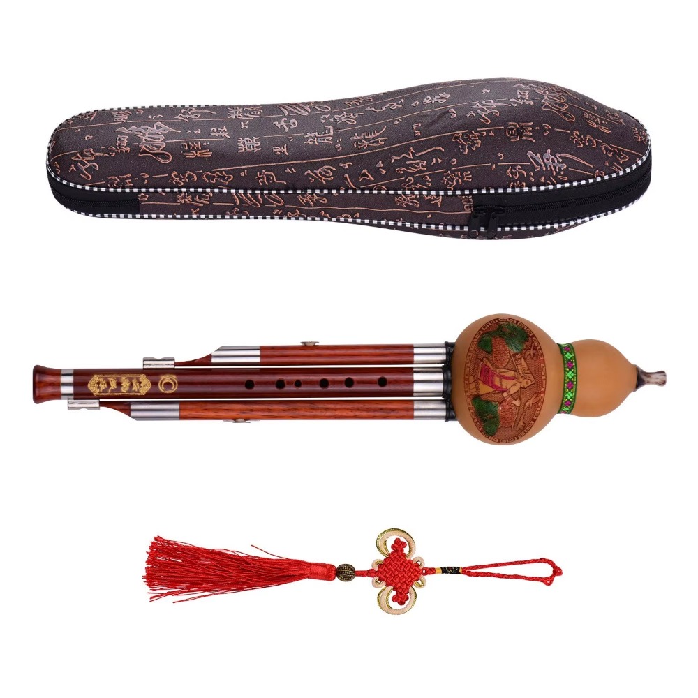 3-Tone C Key Hulusi Gourd Flut - A Musical Instrument With Keys review and price