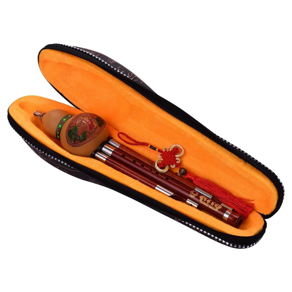 3-Tone C Key Hulusi Gourd Flut - A Musical Instrument With Keys review and price