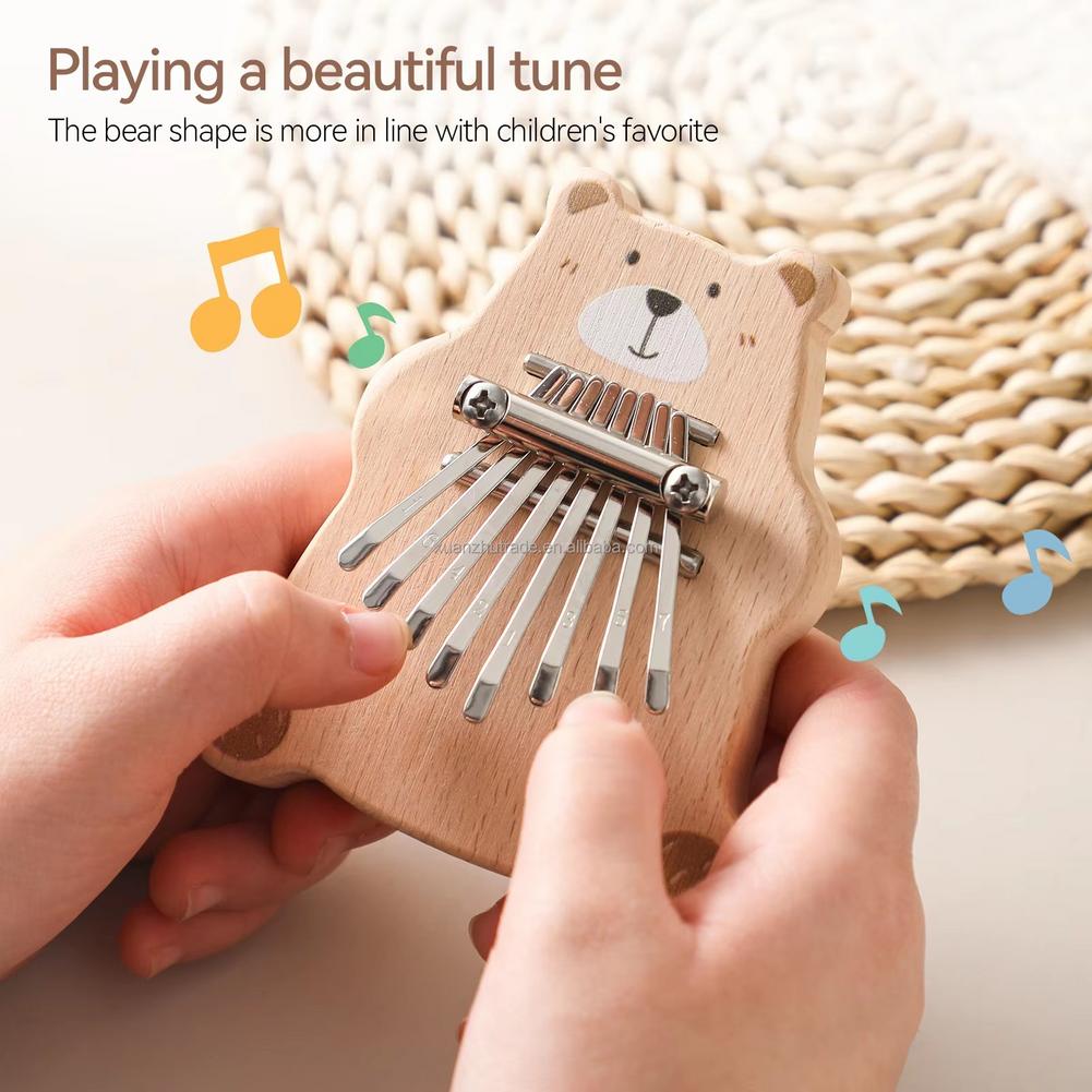 8 Key Mini Kalimba Portable Th - A Musical Instrument With Keys review and price