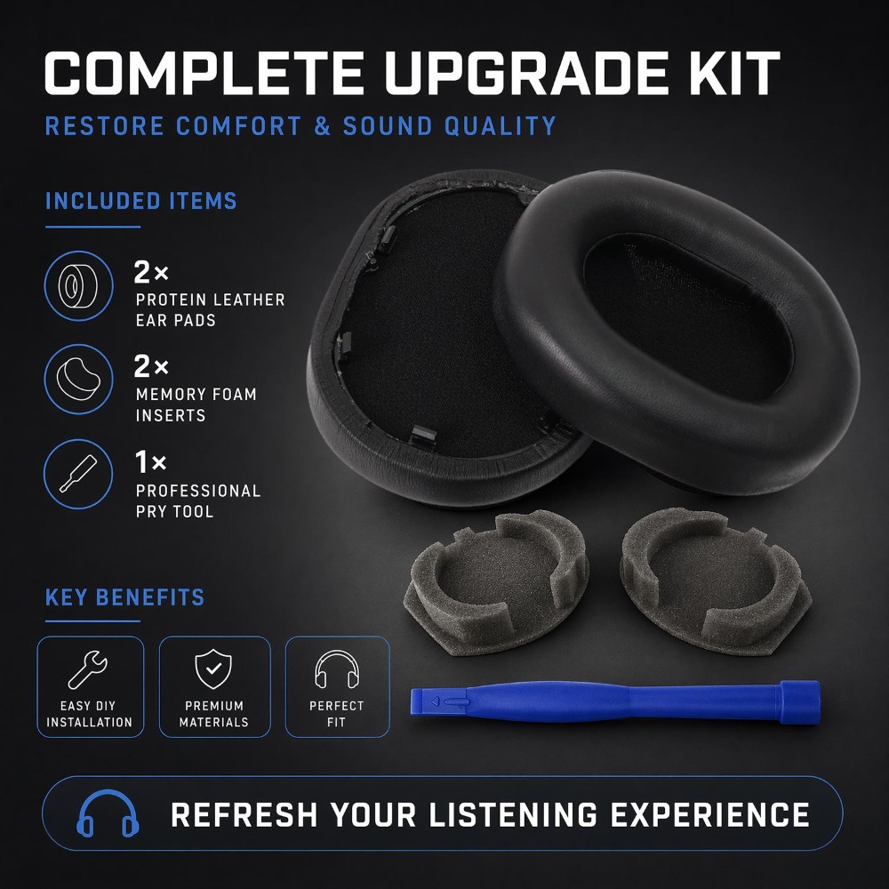 1Pair Replacement Earpads Cush - Sony Headphone Wh-1000Xm5 review and price