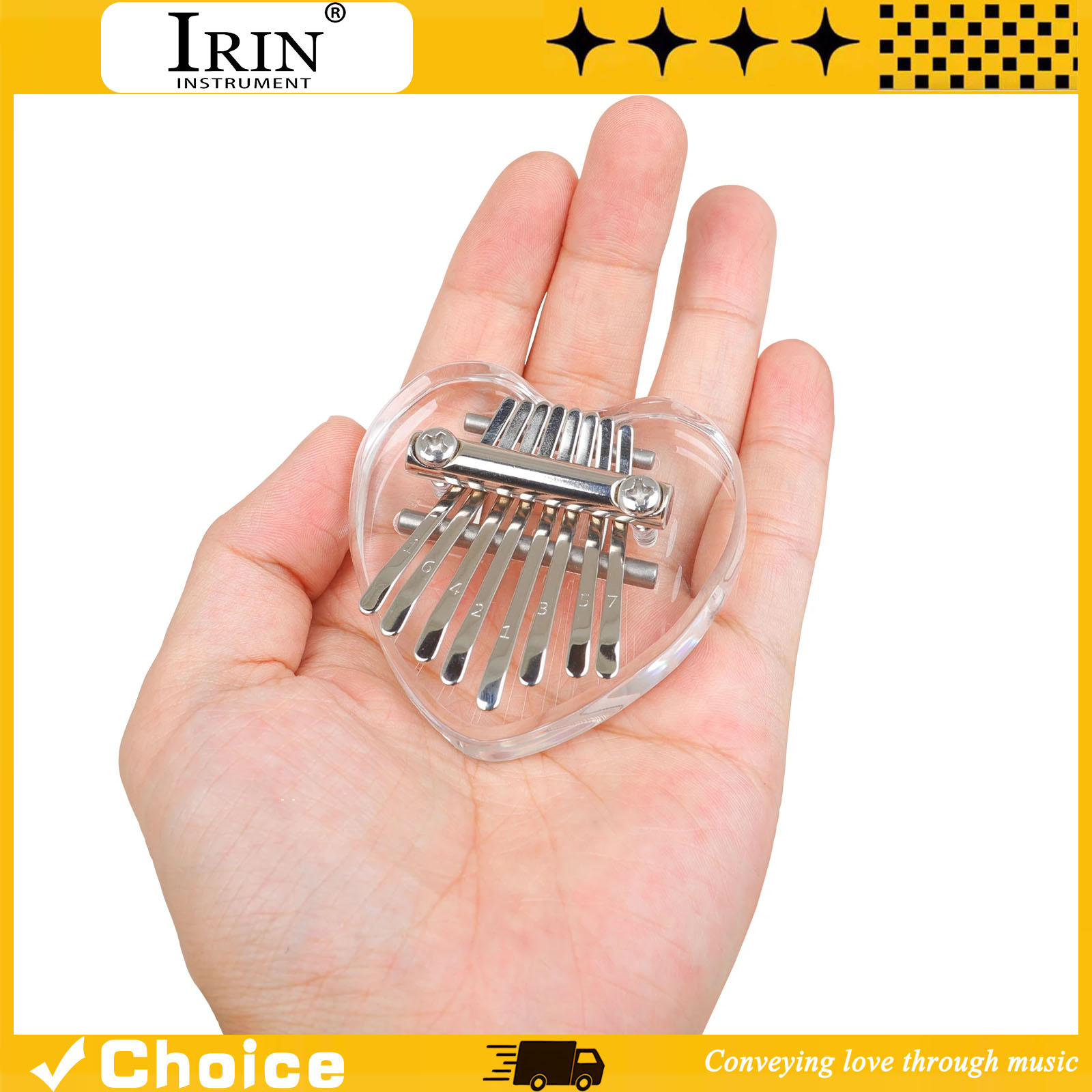 8-Key Kalimba Mini Thumb Piano - A Musical Instrument With Keys review and price
