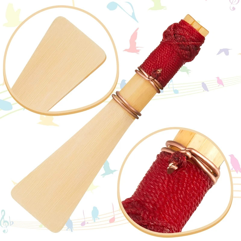 1/5/10 Pcs Bassoon Reed Red Li - Musical Instrument Bazooka review and price