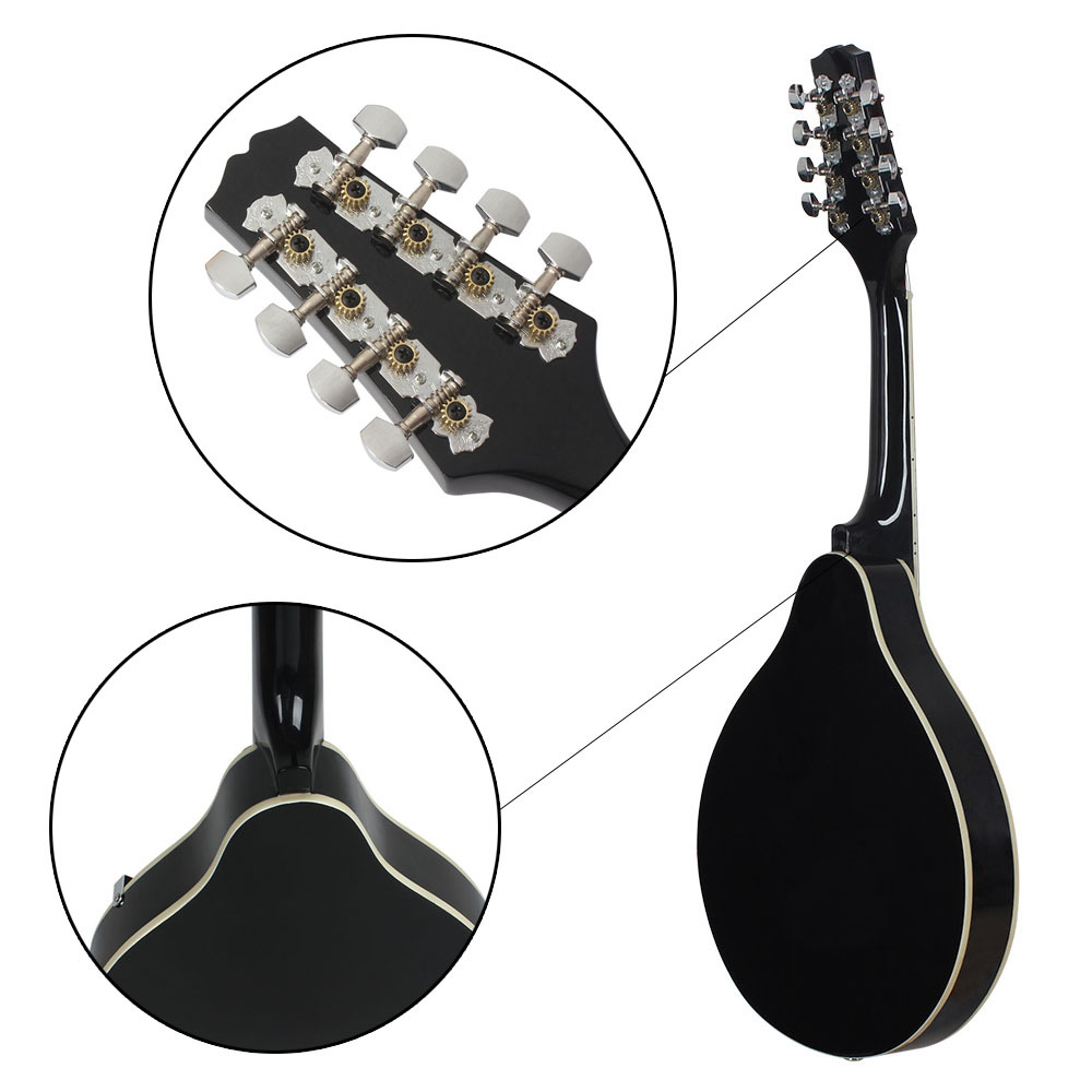 A-Style 8-String Basswood Mand - Mandolin A Style review and price