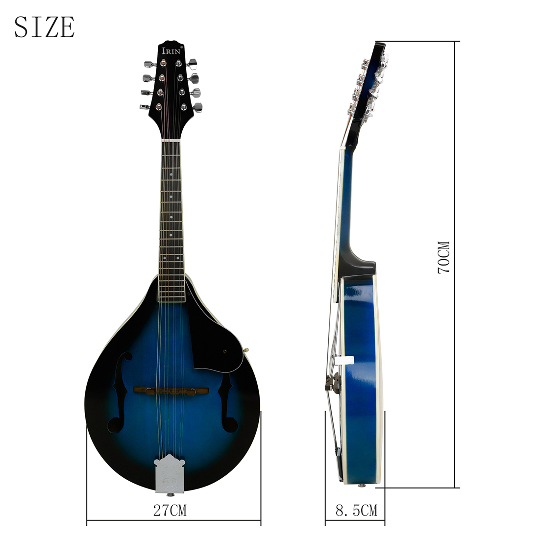 IRIN 8 Strings Mandolin Guitar - Mandolin A Style review and price