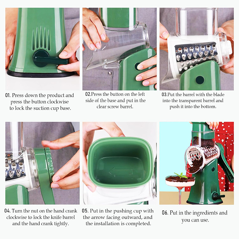 LMETJMA 5 in 1 Rotary Cheese G - Mandolin A Style review and price