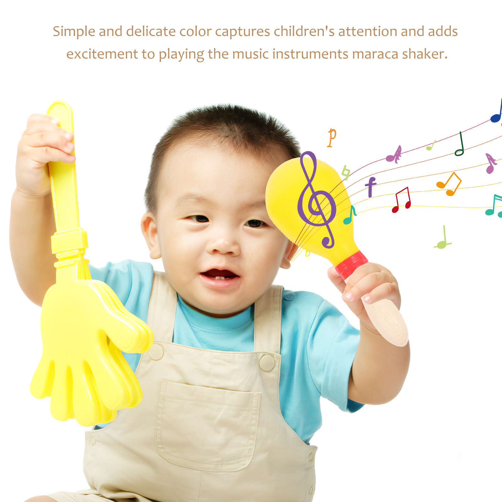 1Pair Wooden Maracas Shaker Ki - Musical Instrument Maraca review and price