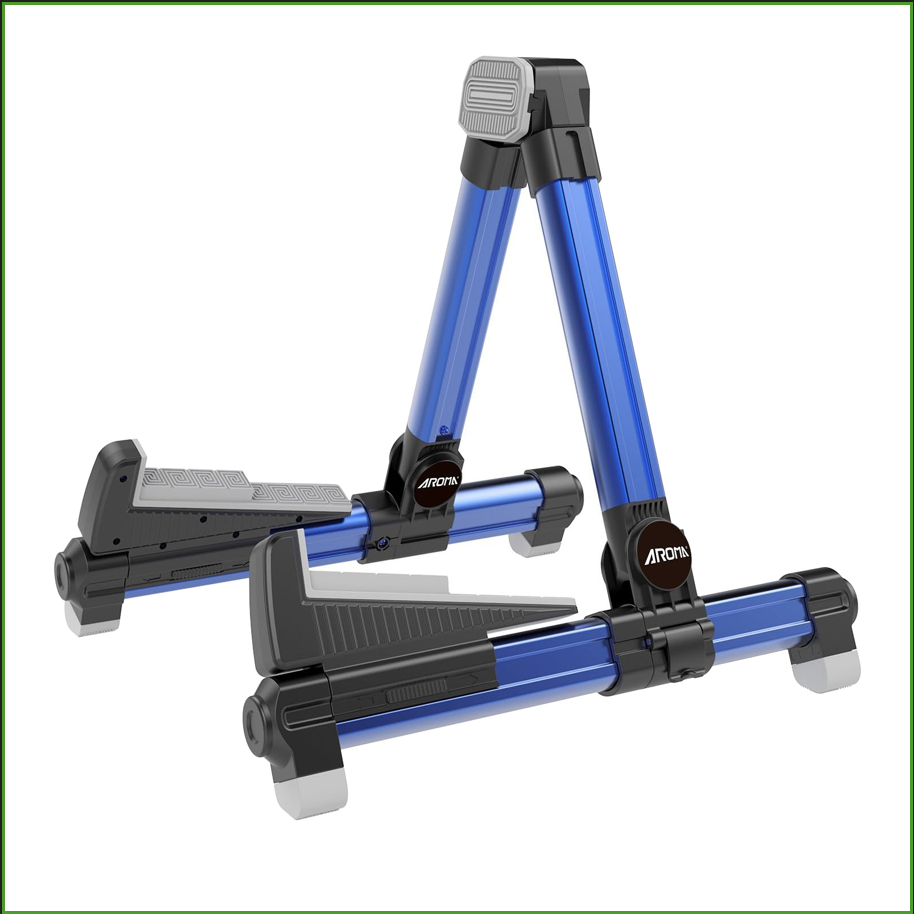 Foldable Aluminum Guitar Stand - Musical Instrument Types review and price