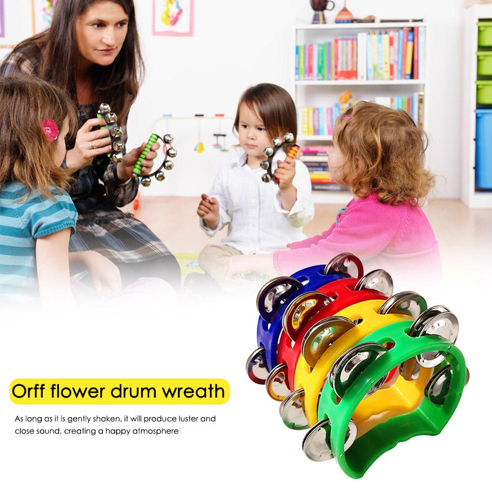 4pcs Tambourine Jingles Rattle - Musical Instrument Types review and price