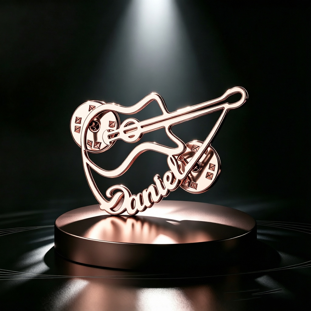 Personalized Violin Brooch Cus - Musical Instrument And Names review and price