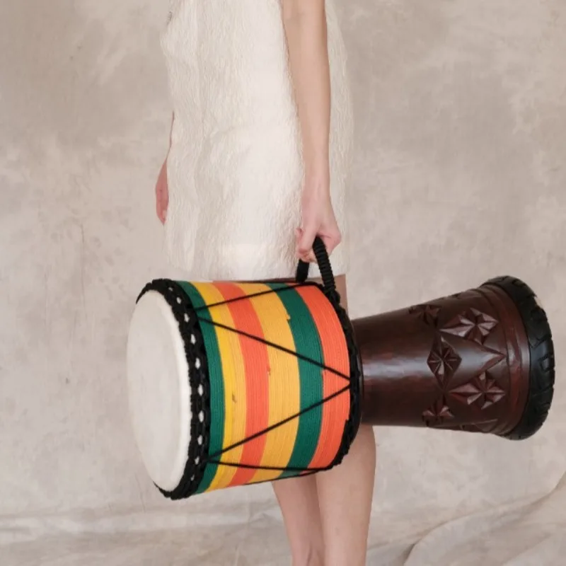12 Inch Djembe Mahogany Africa - Musical Instrument Types review and price