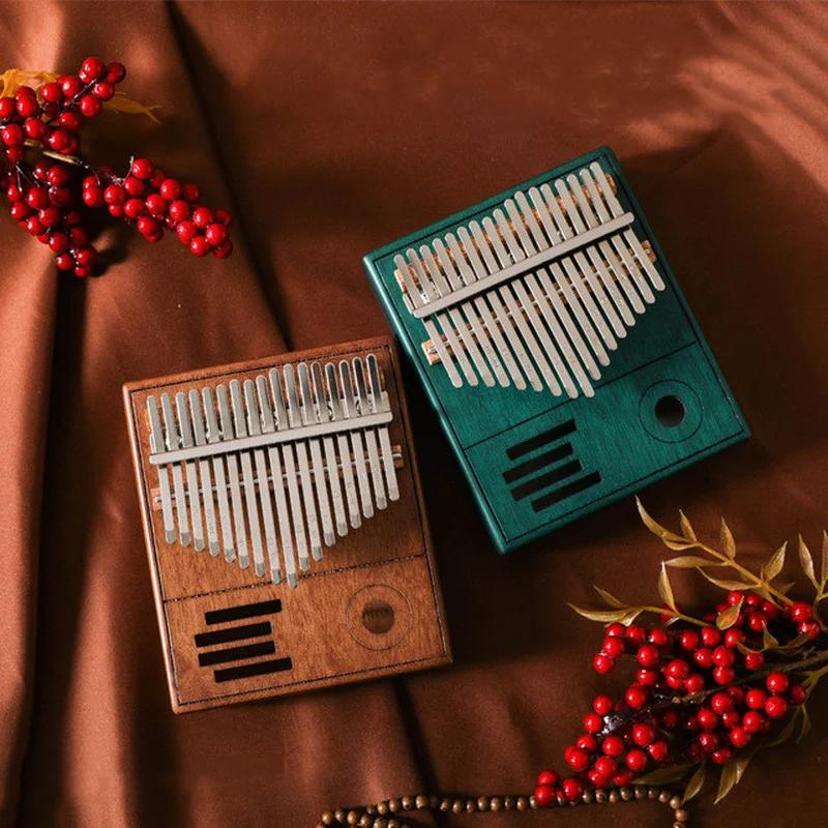 Retro Kalimba 17 Key Thumb Pia - A Musical Instrument With Keys review and price