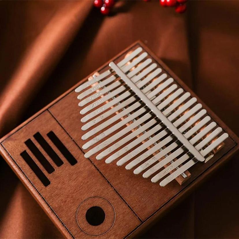 Retro Kalimba 17 Key Thumb Pia - A Musical Instrument With Keys review and price