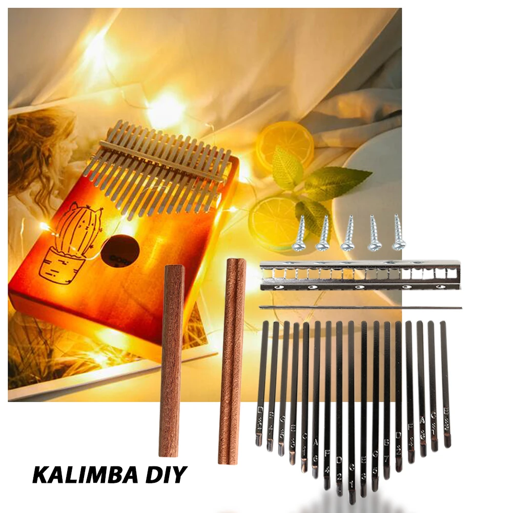 DIY 17 Tone Kalimba Keys Tines - A Musical Instrument With Keys review and price