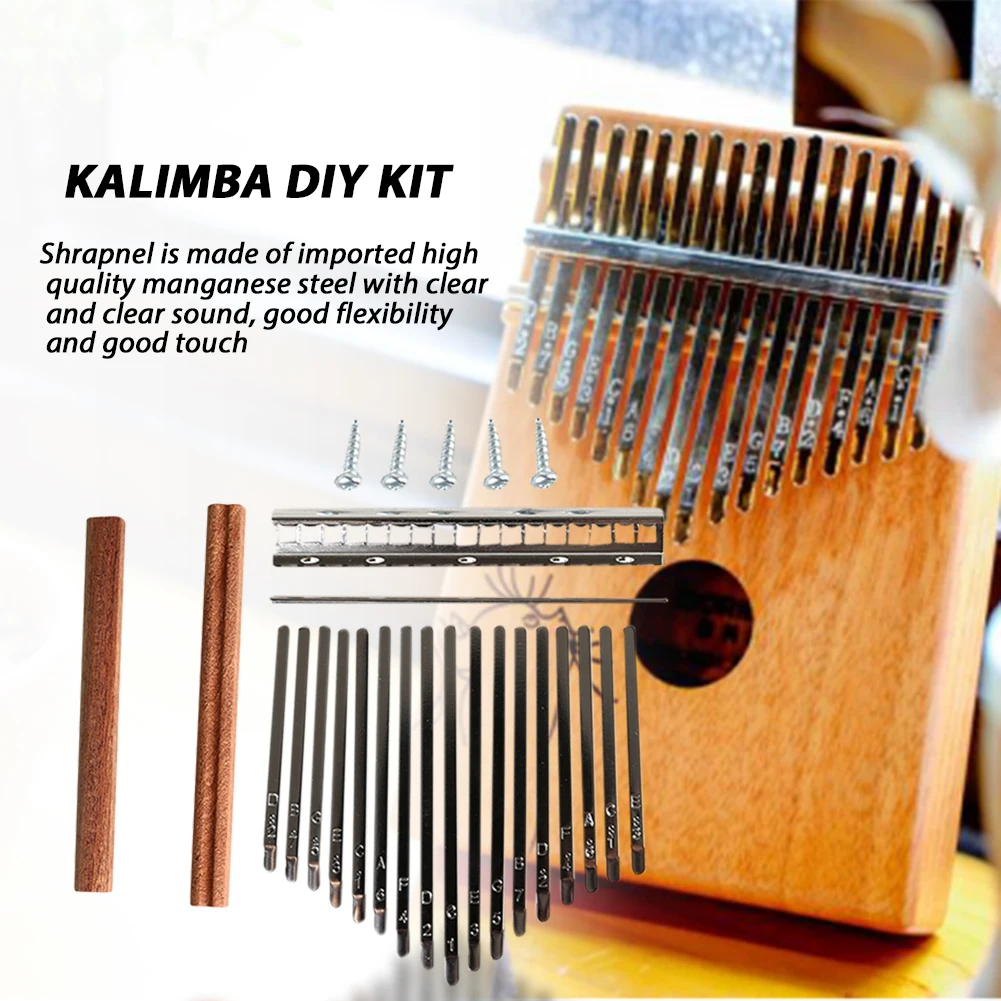 DIY 17 Tone Kalimba Keys Tines - A Musical Instrument With Keys review and price