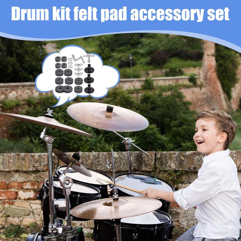 Drum Felt Washer Non-Slip Musi - Musical Instrument Family review and price
