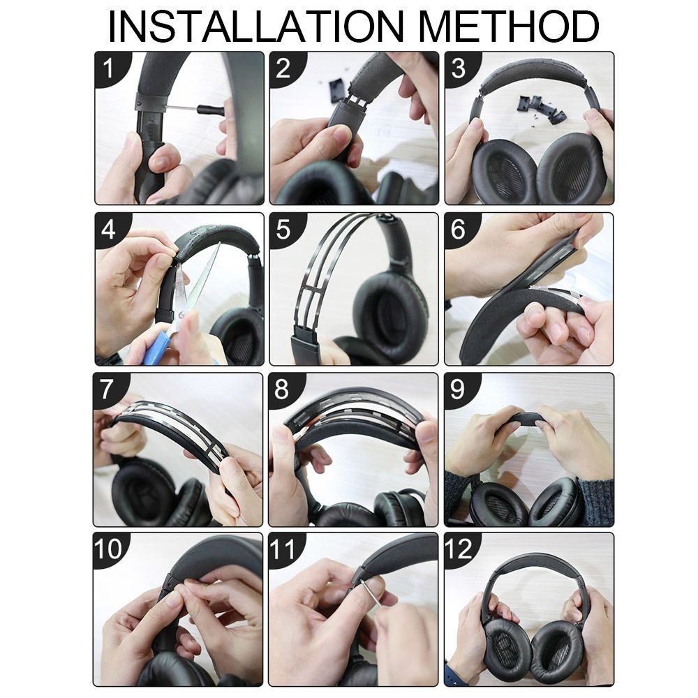 Headband Cover Soft Silicone H - Bose Headphone Qc45 review and price