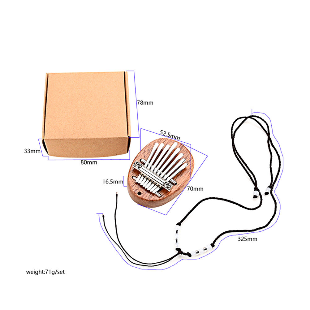8-Key Small Kalimba Thumb Pian - Musical Instrument Family review and price