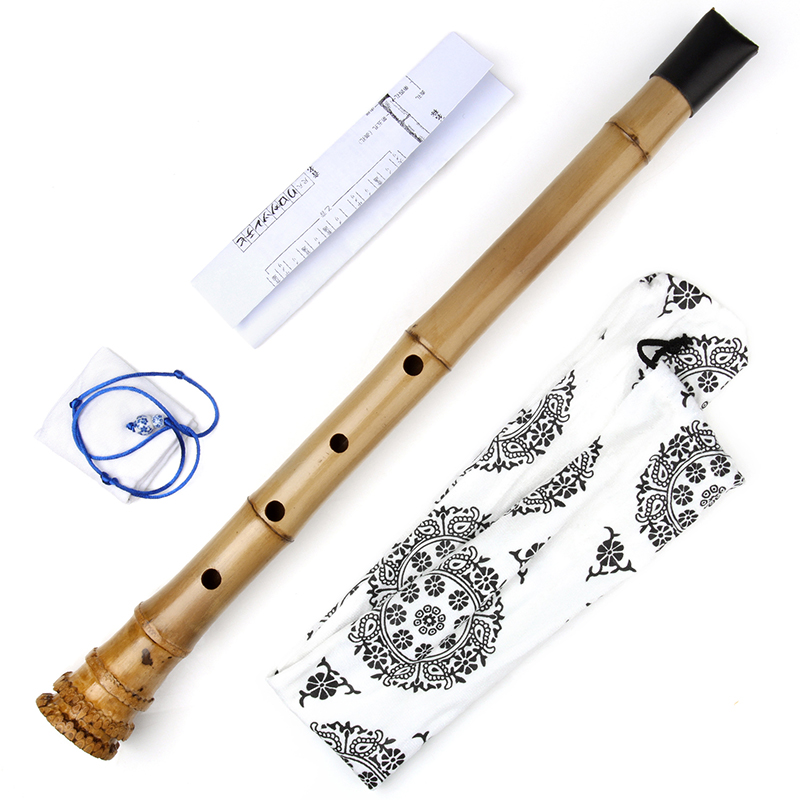 Vertical Bamboo Flute with Sha - Musical Instrument Lute review and price