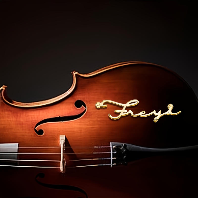 [Custom] Decorative nameplates - Musical Instrument And Names review and price
