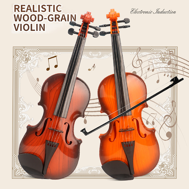 Acoustic Violin Toys Adjustabl - Musical Instrument Drawing review and price