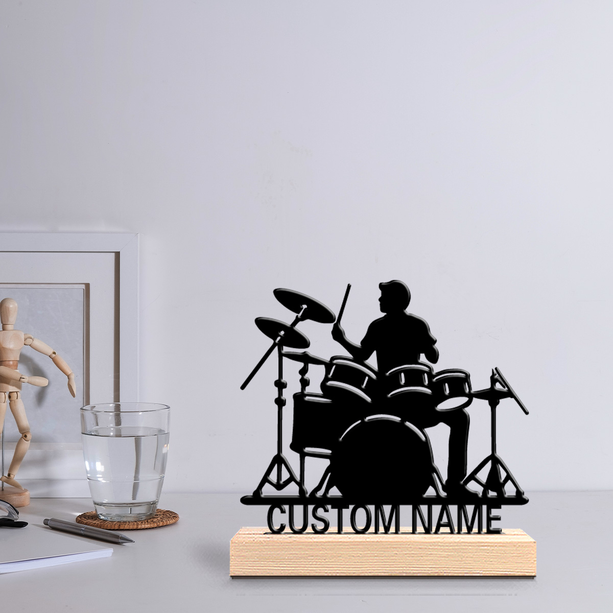 1pc  Custom name Beat A Drum M - Musical Instrument And Names review and price