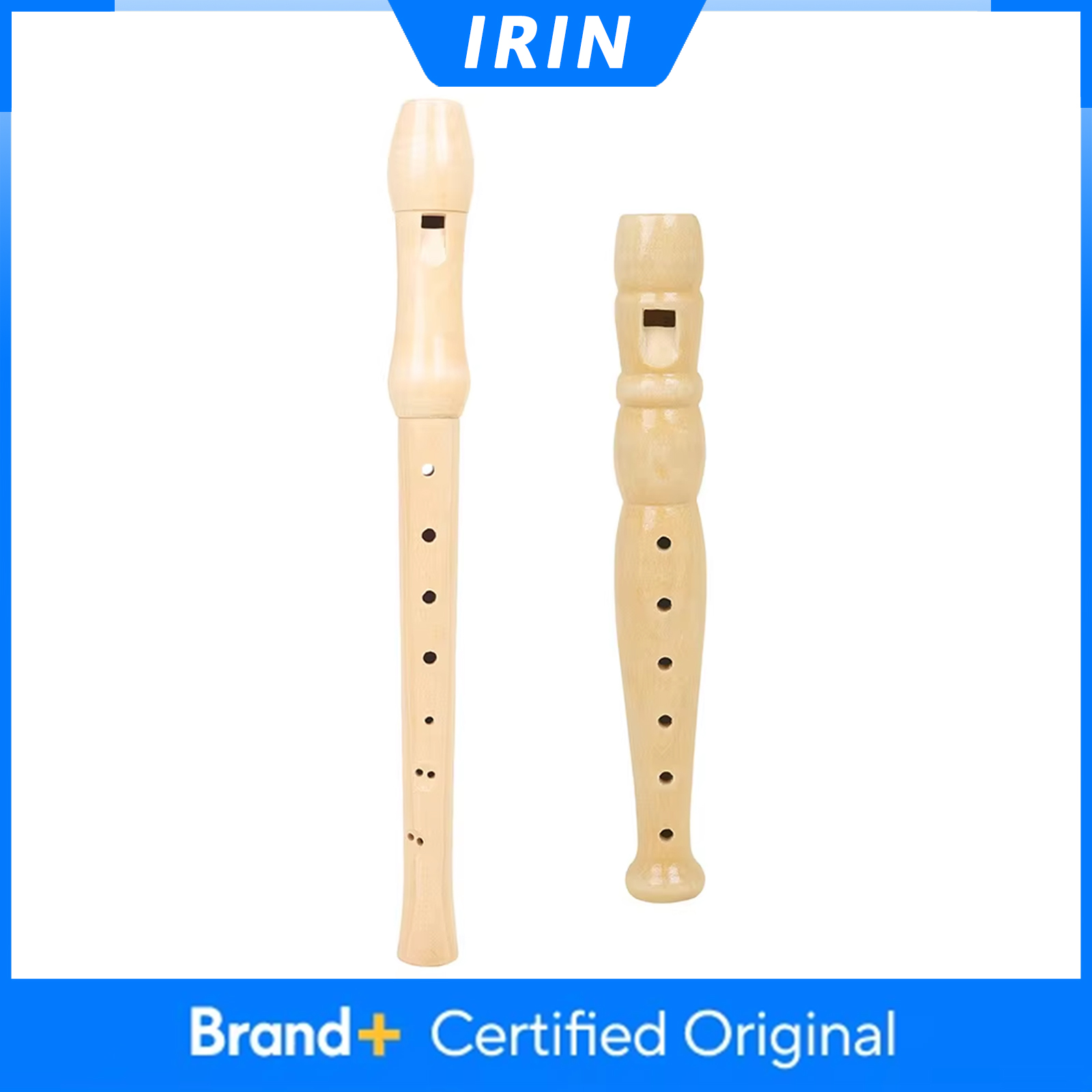 IRIN 6/8 Hole Recorder Wood Co - Musical Instrument A Recorder review and price